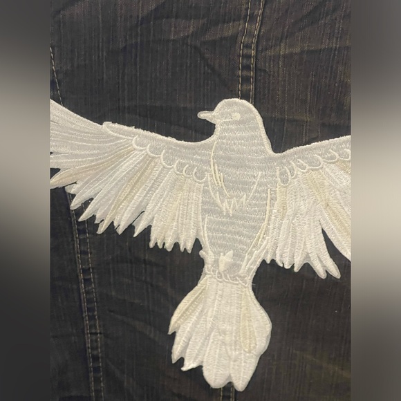 Tribal Khaki Women's Blazer with Dove - Picture 4 of 4